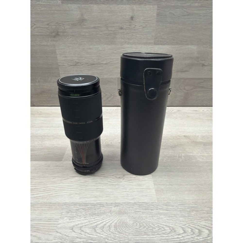 Vintage Sigma Zoom 80-200mm F/3.5 Lens Japan Auto Focus With Case‎ Very Nice
